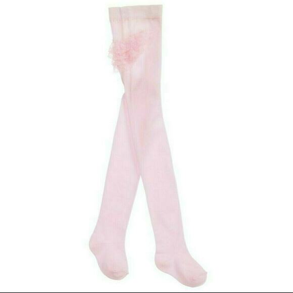 Mayoral Pink Lace Tights 24 months - Picture 4 of 7